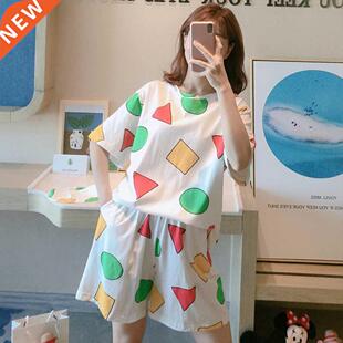 Set Pijama Sin Chan Women's Pajama Shorts Sets Home Service
