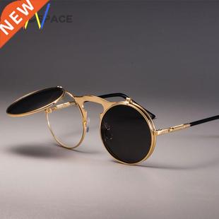 Men Polarized UV400 Driving For Sunglasses Sun-Glasses Round