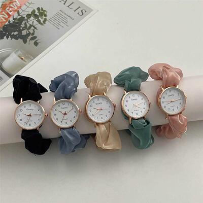 Stylish Creative Stylish Ribbon Digital Watch Little Fairy E