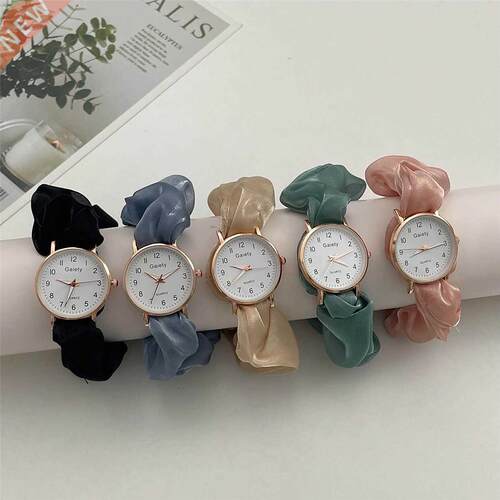 Stylish Creative Stylish Ribbon Digital Watch Little Fairy E