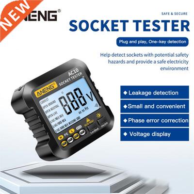 ANENG Socket Tester AC10 Plug Detector Multimeter Digital