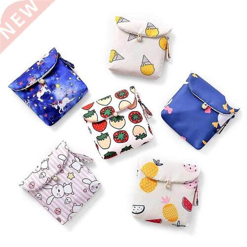 Women Girl Cute Portable Sanitary Pad Pouch Napkin Towel Hol