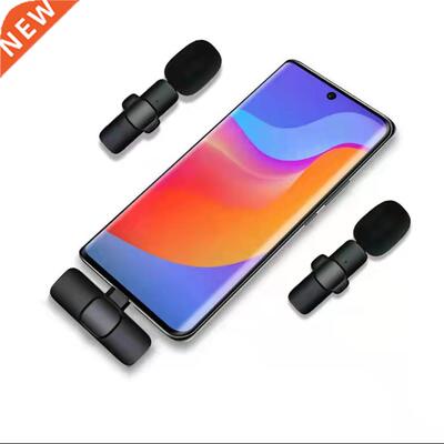 Wireless Recording Lapel Lavalier Microphone Plug and Play