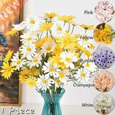 Artificial Daisy Decorative Flower Artificial Silk Flowers