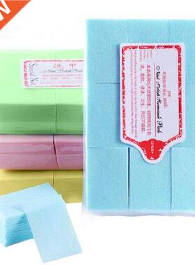 1000pcs Pink Gel Nail Polish Remover Cotton Pads Nail Wipes