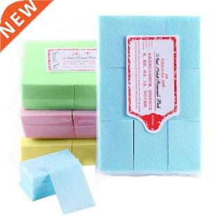 1000pcs Pink Gel Nail Polish Remover Cotton Pads Nail Wipes