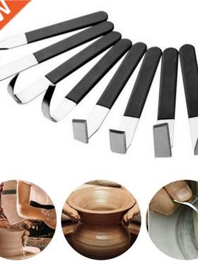 8pcs/set Pottery Ceramic To Clay Sculpture Modeling Hand C