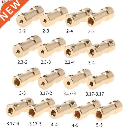 2-5mm Motor Copper Shaft Coupling Coupler Connector Sleeve A