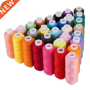 30 Spool Sewing Thread, 250 Yard Each Assorted Spool Threads