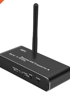 Audio Converter DAC Digital To Analog 3.5mm AUX Coaxial Fibe