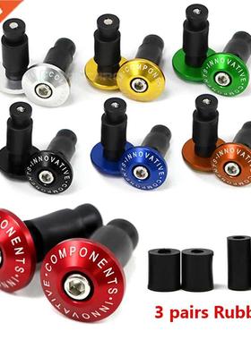 Motorcycle Handle Bar End Weight Handlebar Grips Cap Anti Vi
