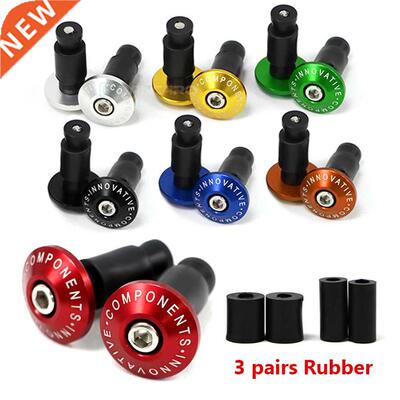 Motorcycle Handle Bar End Weight Handlebar Grips Cap Anti Vi