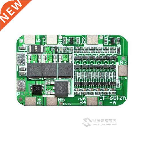 6S 15A 24V PCB BMS Charger Protection Board for 6 18650 Li-I