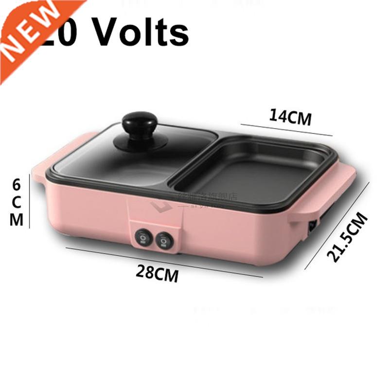 Multifunction Electric Cooker Mini Hotpot Barbecue Grill Gri