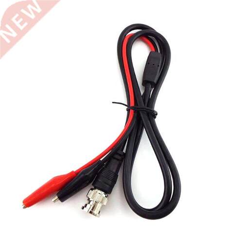 1M BNC Male Plug to Dual Alligator Clip Oscilloscope Test Pr