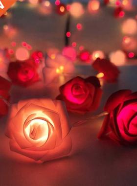 3m LED Rose String Lights for Valentine's Day Wedding Girl H