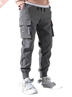 2021 Spring Summer Cargo Pant Men Joggers Harajuku Sport Thi