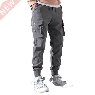 2021 Spring Summer Cargo Pant Men Joggers Harajuku Sport Thi