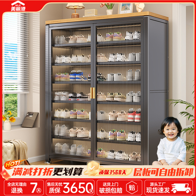 钢制鞋柜家用门口落地多层防尘鞋架入户玄关大容量宿舍收纳储物柜