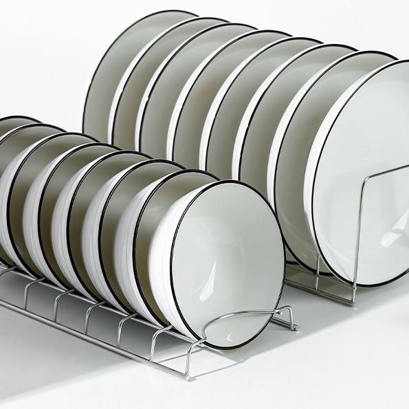 不锈钢碗碟收纳神器台式沥水架架厨房盘子收纳架晾碗架碗盘置物架