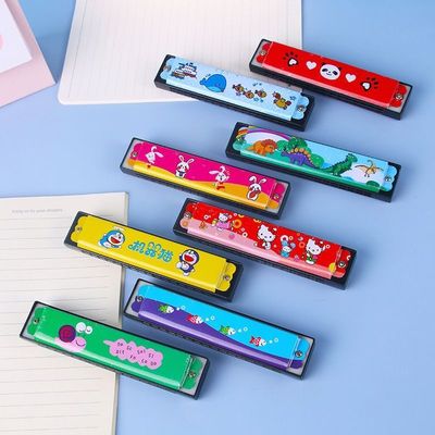儿童口琴16孔幼儿园小学生初学者吹奏乐器创意礼物口风琴玩具