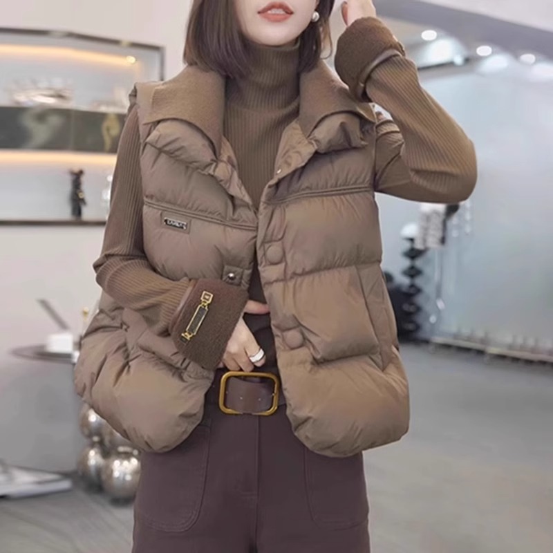 洋气外穿时尚爆款欧货背心马夹