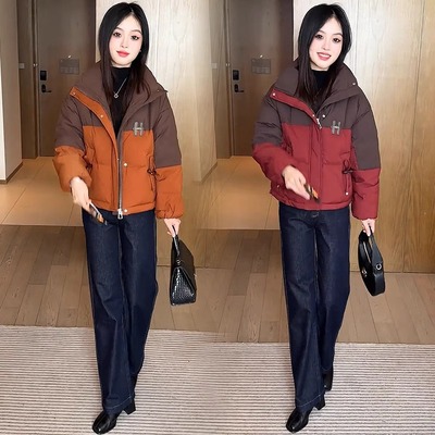 洋气小个子短款保暖棉衣棉袄外套