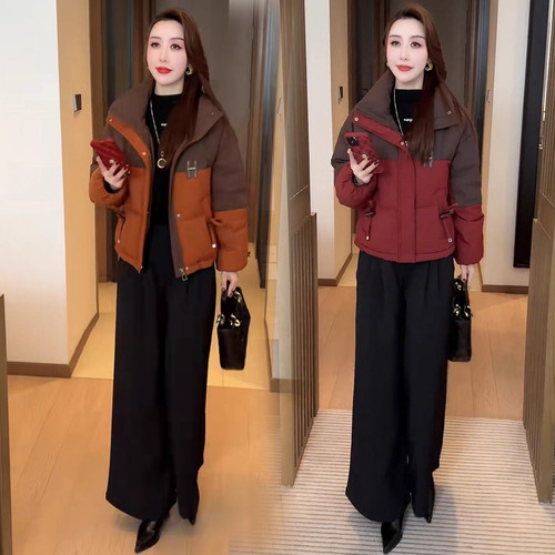 棉服女冬季2025年新款外套棉衣