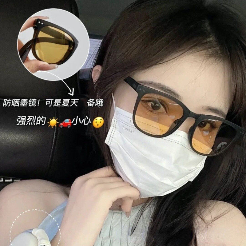 TR偏光折叠墨镜男女轻巧