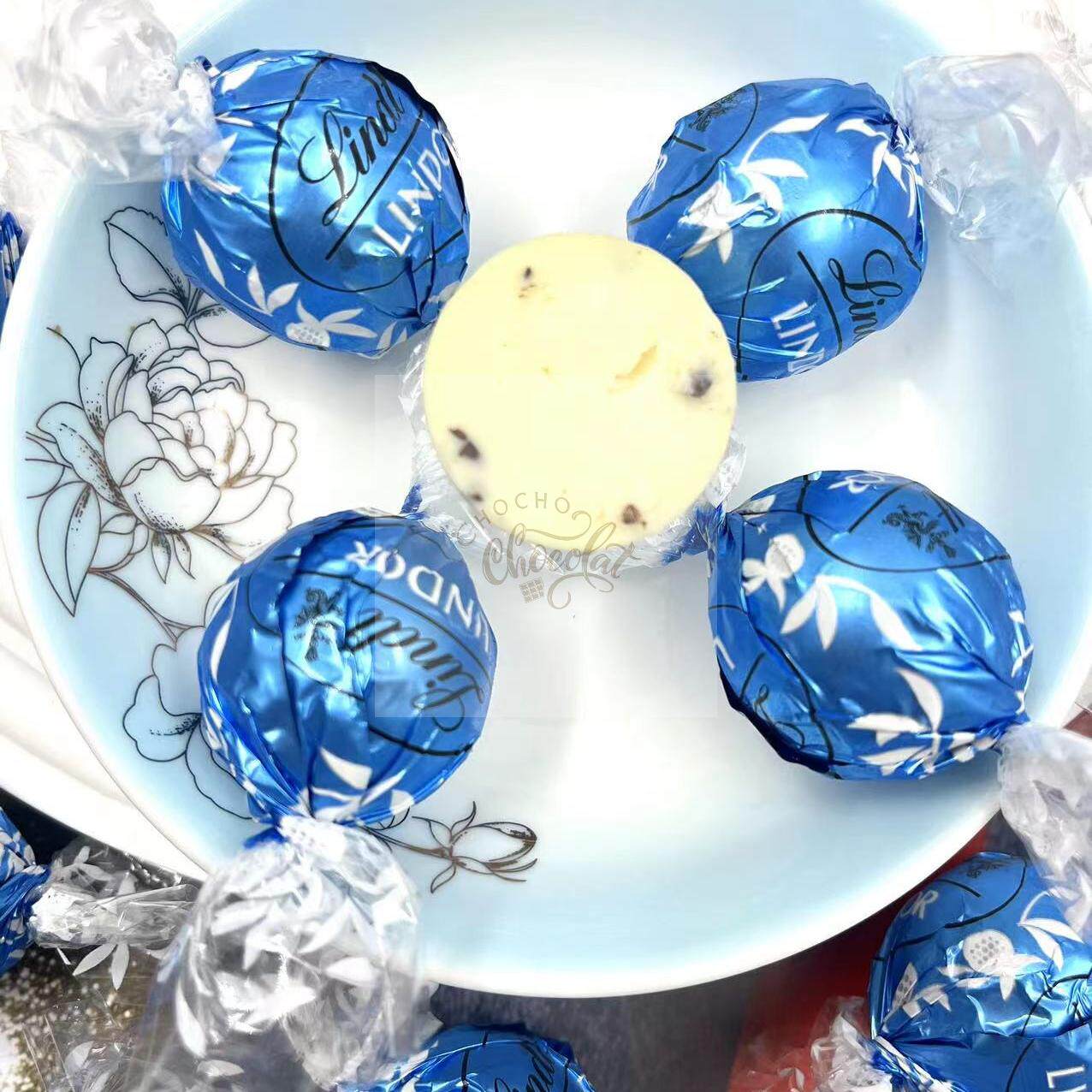 现货 最新日期法国LINDT瑞士莲LINDOR冰淇淋白巧软心夹心巧克力