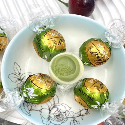 现货 法国LINDT瑞士莲LINDOR抹茶软心夹心巧克力