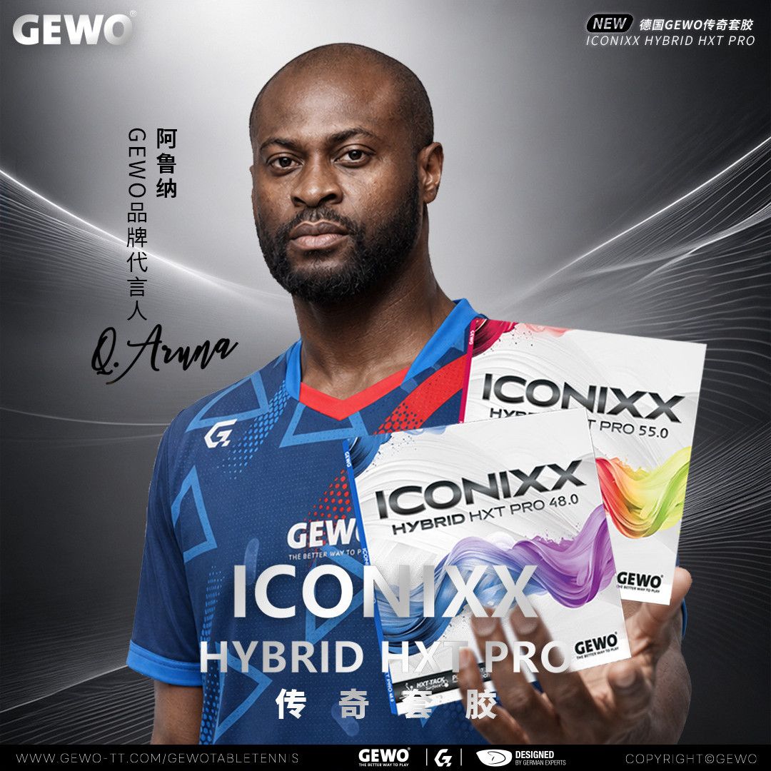 GEWO杰沃传奇系列乒乓球拍套胶