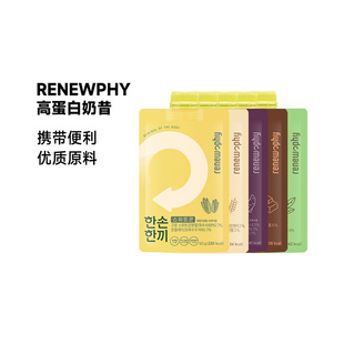 便利代餐韩国进口代餐粉早餐饱腹谷物代餐粉60g RENEWPHY 7袋