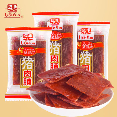 食品上海靖江猪肉脯立丰