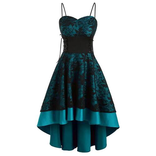Slim fit V-neck camisole dress for women 修身V领吊带连衣裙女