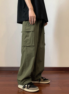 Loose straight leg wide leg pants for men宽松直筒阔腿裤男士