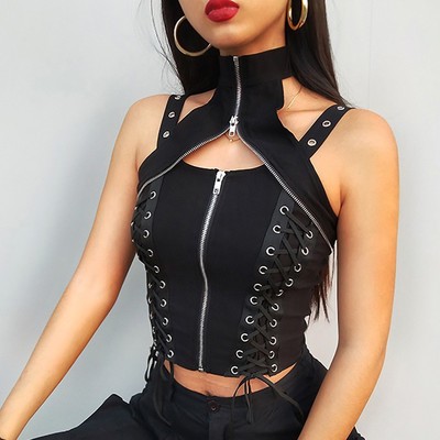 Hanging arm bodice base coat sexy vest挂臂抹胸打底衫性感背心