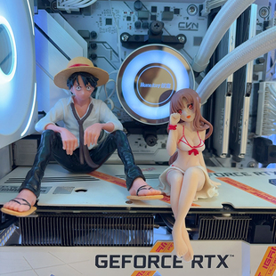 亚丝娜手办路飞机箱手办海景房机箱手办显卡手办显卡摆件机箱摆件