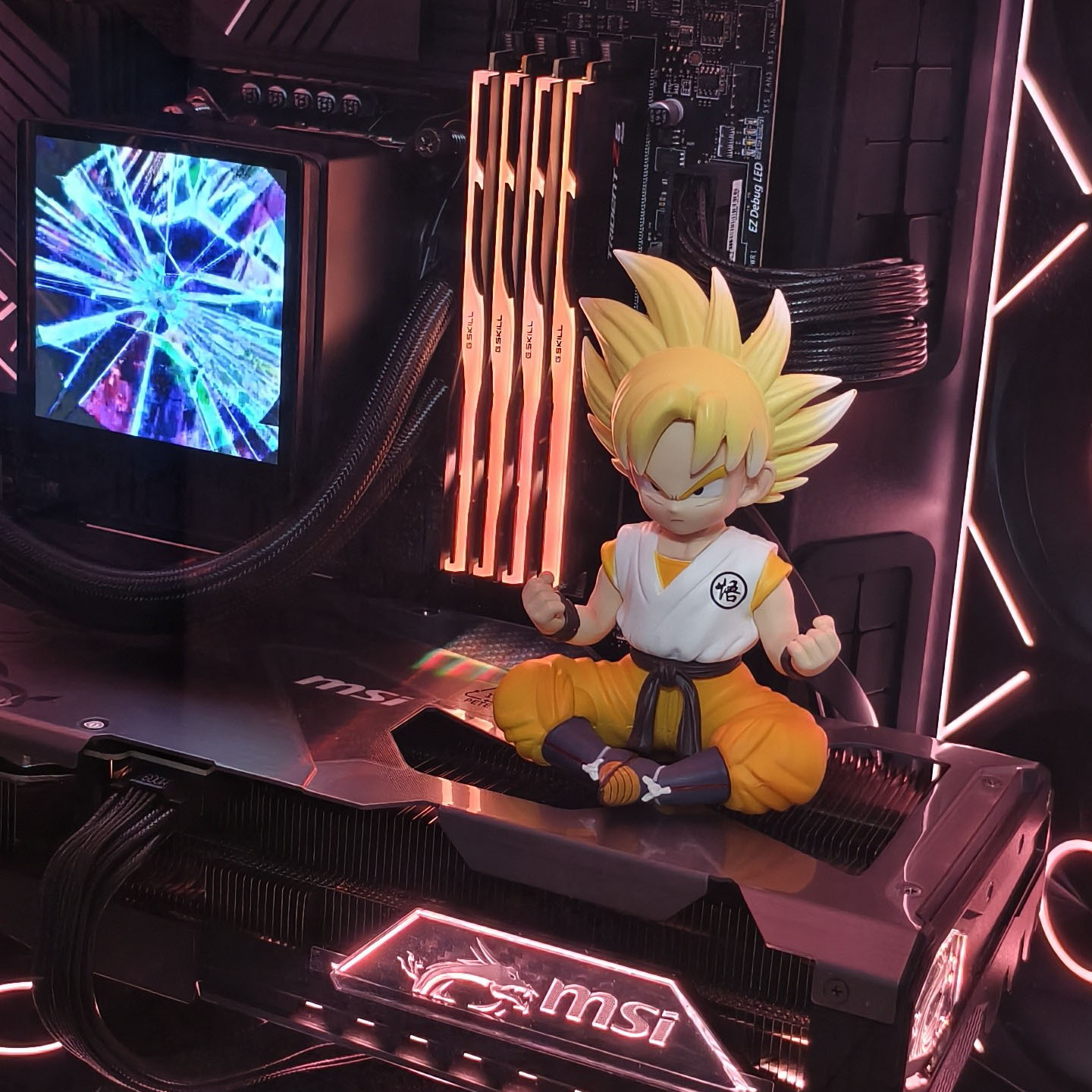 海景房手办海景房机箱手办显卡手办摆件显卡摆件主机手办主机装饰