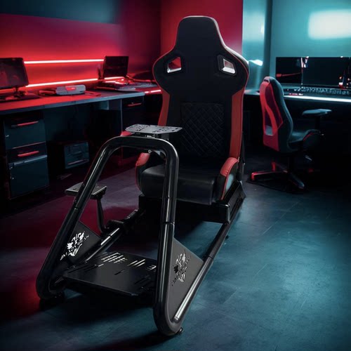 賽車模拟器支架家用游戏方向盘固定支架图马斯特罗技魔爪莱仕达