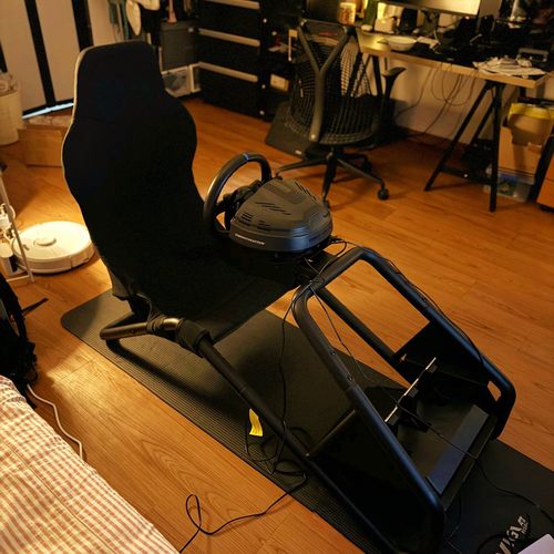 GT赛车模拟器座椅支架家用F1坐姿游戏方向盘支架图马斯特魔爪罗技