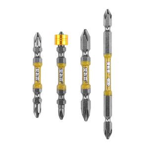 D1双截棍电动批头钨钢强磁铁抗冲击十字头电批螺丝刀手电钻披头