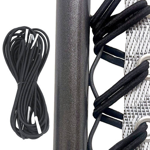 工厂直销躺椅配件黑色绑绳午休折叠椅替换绳子绳沙滩户外