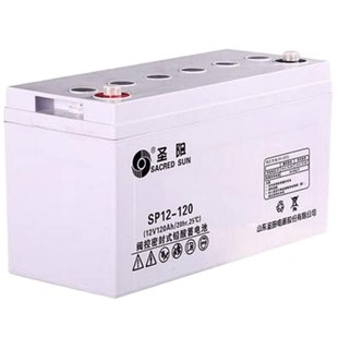 圣阳蓄电池SP12 圣阳12V120AH免维护铅酸太阳能UPS电源专用 120