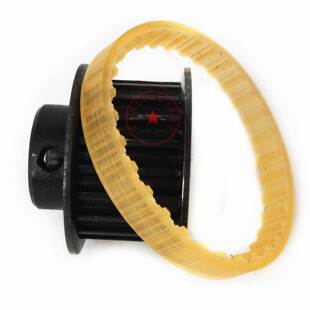 1.5*32齿形传动工业皮带纺织配件同步带 同步轮 聚氨酯节距4.71mm