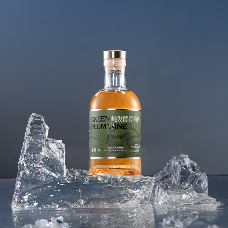 紫梅山梅子果酒女士低度甜酒6瓶装纯发酵青梅微醺晚安酒伴手礼盒