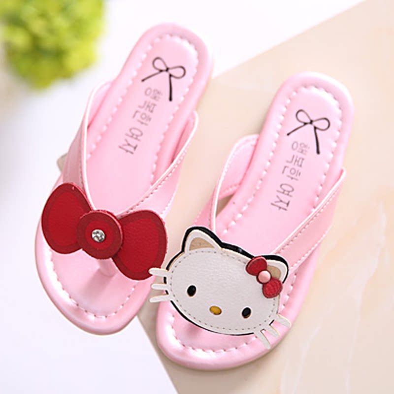 Pantoufles enfants en similicuir pour été - semelle tendon - Ref 986147 Image 4