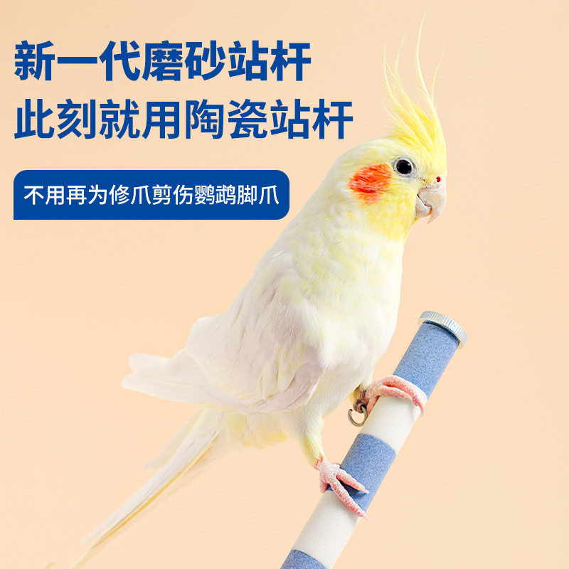 虎皮牡丹玄凤鹦鹉磨爪磨喙棒站杆