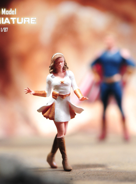 VM1/87/64/43黑袍纠察队安妮微缩场景微拍摄影车模型手办小人偶