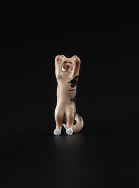 VM 1/64  1/43 微缩宠物猫 动物模型 场景微拍树脂小人 人偶摆件
